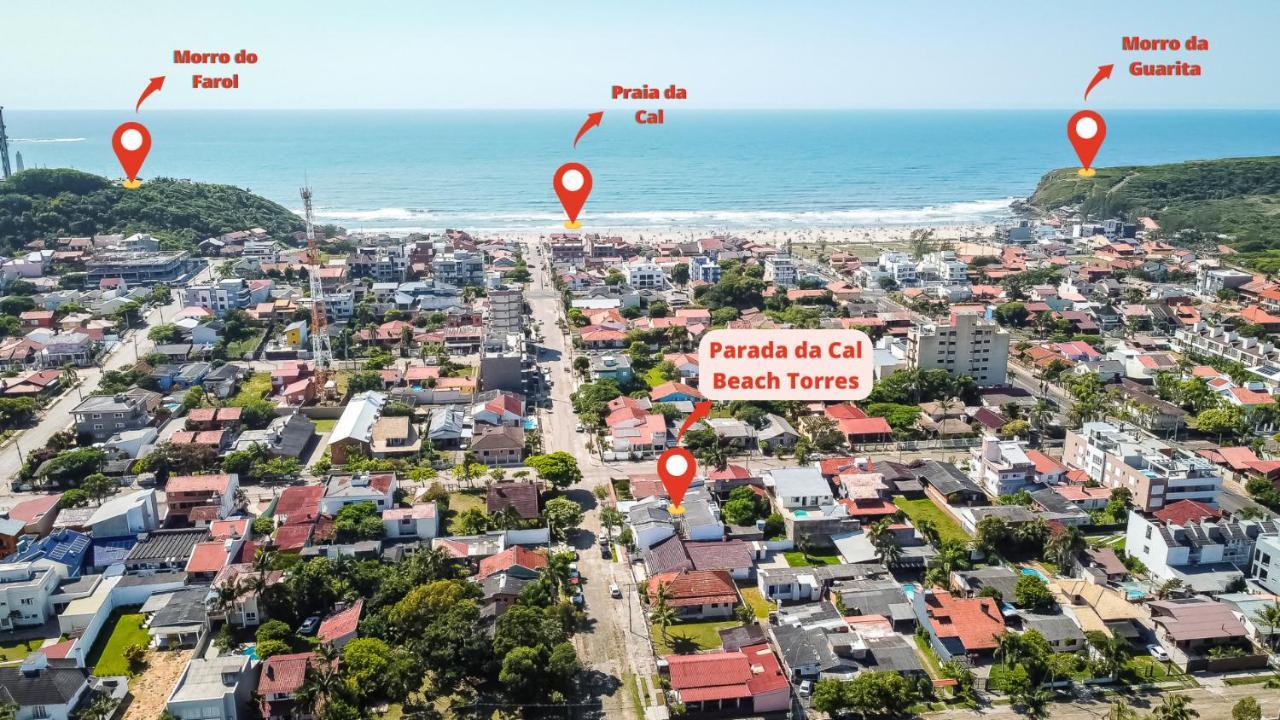 Parada Da Cal Beach Torres Bagian luar foto